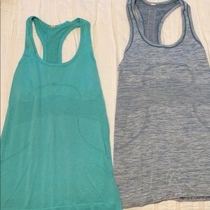 Lululemon swiftly racerback tanks